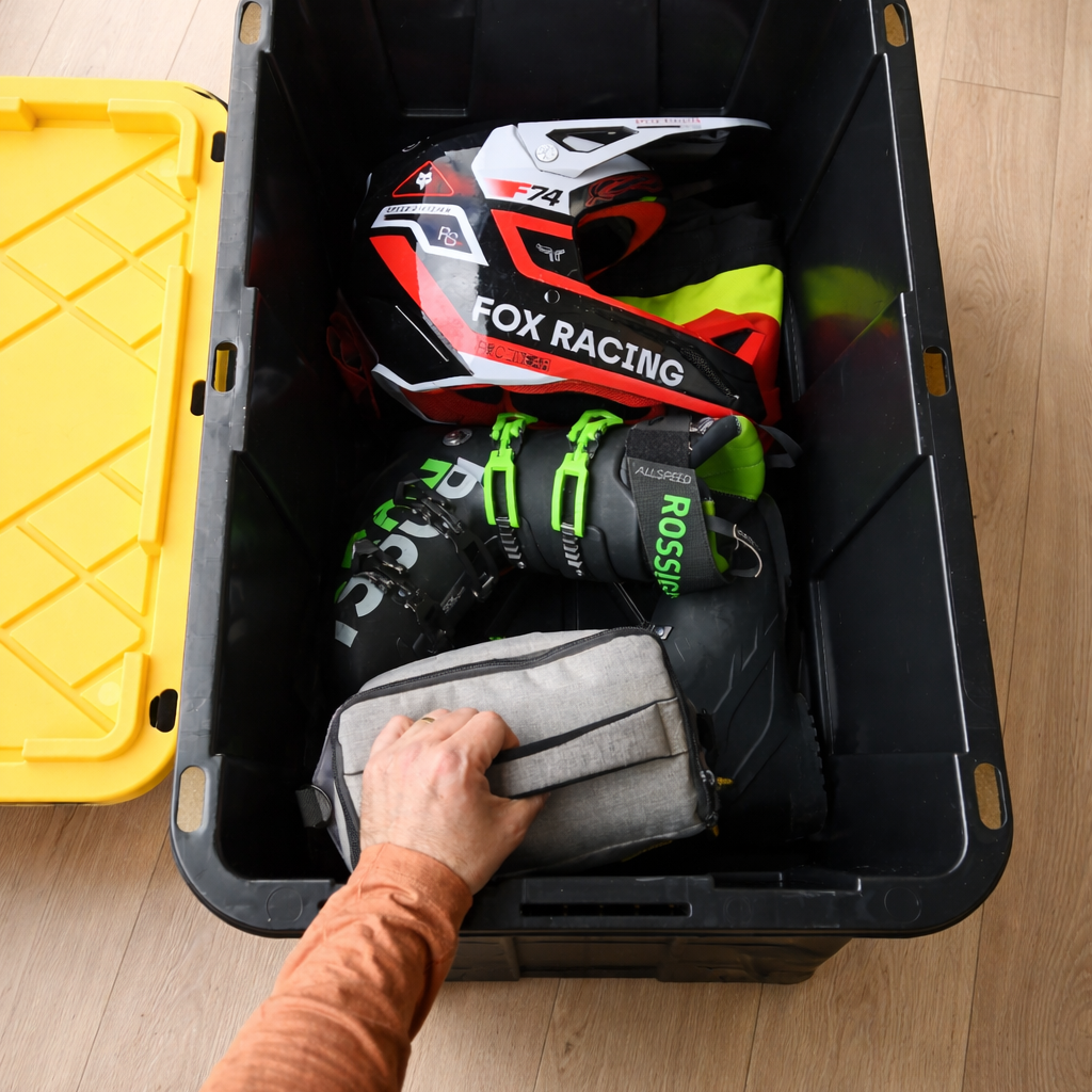 Packing a tote